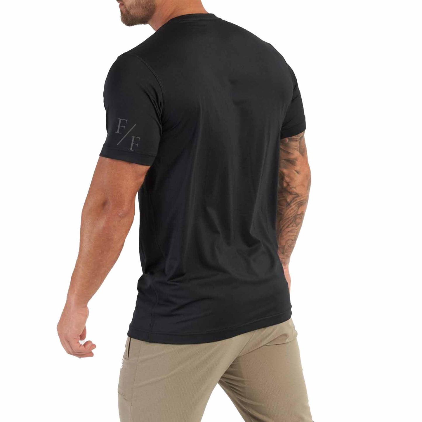 Men's Athletic T-Shirt Black